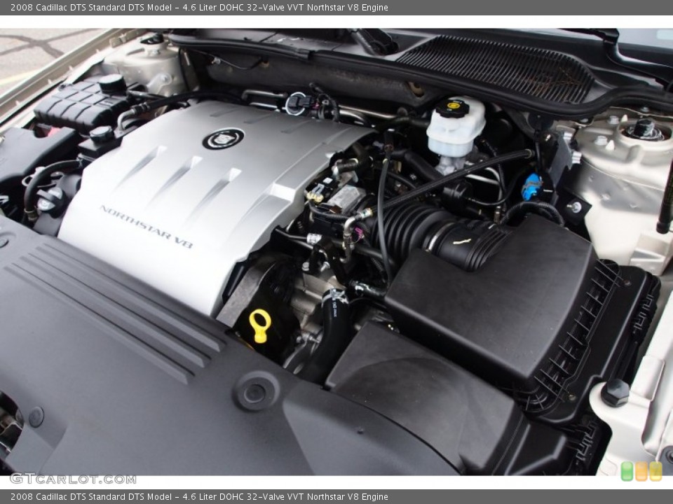 4.6 Liter DOHC 32-Valve VVT Northstar V8 Engine for the 2008 Cadillac DTS #77933799