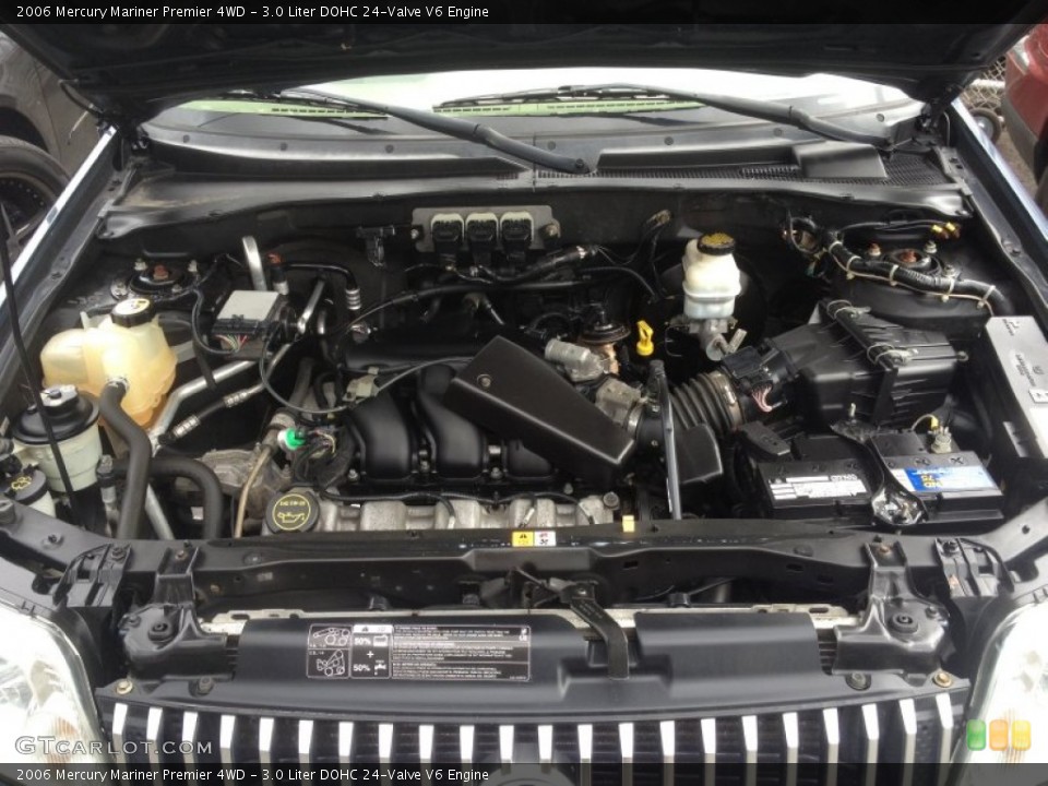3.0 Liter DOHC 24-Valve V6 Engine for the 2006 Mercury Mariner #77934867