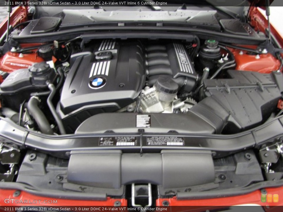 3.0 Liter DOHC 24-Valve VVT Inline 6 Cylinder Engine for the 2011 BMW 3 Series #77936205