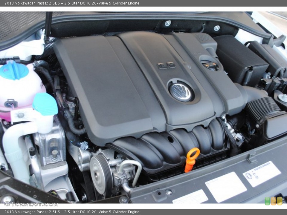 2.5 Liter DOHC 20-Valve 5 Cylinder Engine for the 2013 Volkswagen Passat #77936541