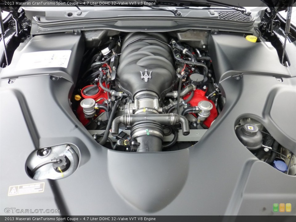 4.7 Liter DOHC 32-Valve VVT V8 Engine for the 2013 Maserati GranTurismo #77939358