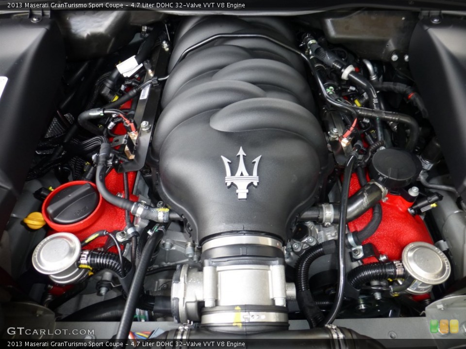 4.7 Liter DOHC 32-Valve VVT V8 Engine for the 2013 Maserati GranTurismo #77939394