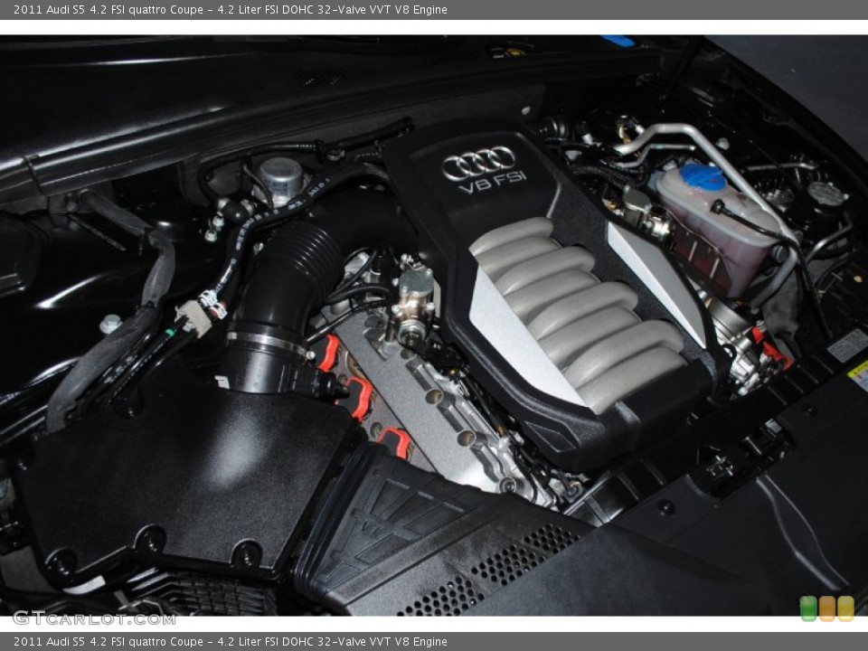 4.2 Liter FSI DOHC 32-Valve VVT V8 Engine for the 2011 Audi S5 #77940156