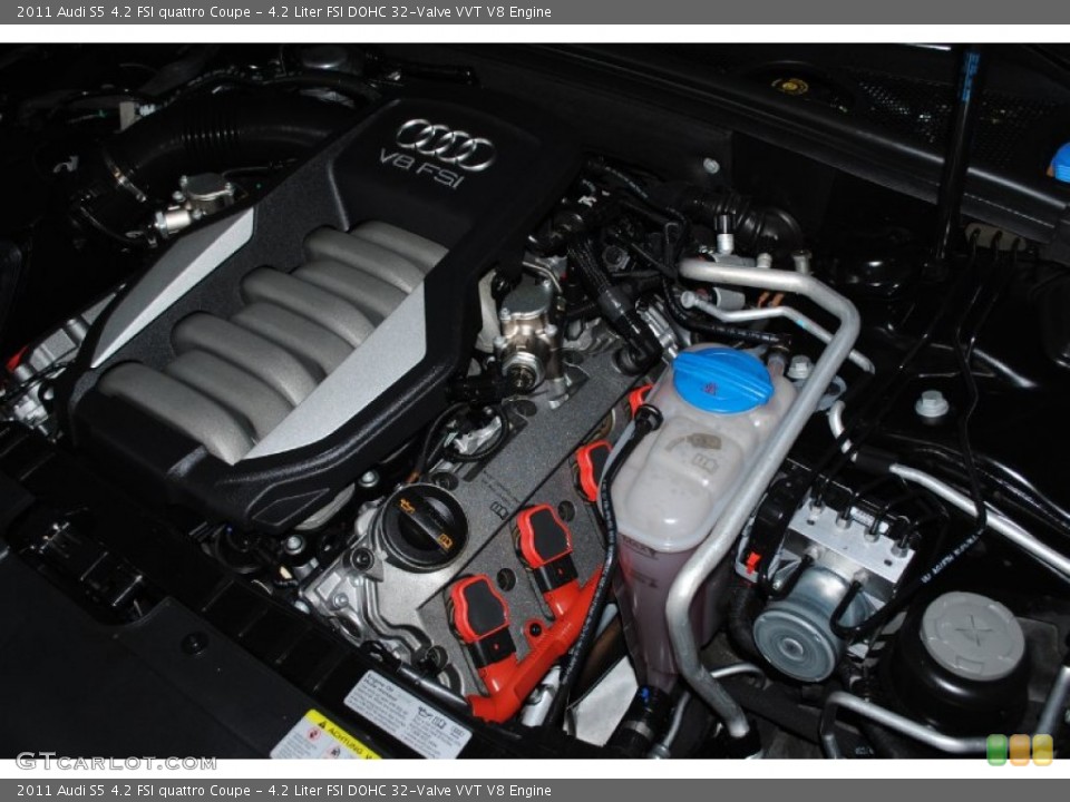 4.2 Liter FSI DOHC 32-Valve VVT V8 Engine for the 2011 Audi S5 #77940172