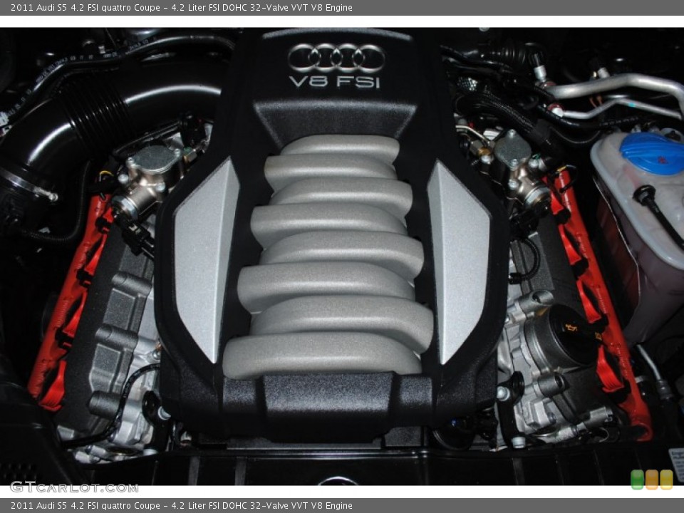 4.2 Liter FSI DOHC 32-Valve VVT V8 Engine for the 2011 Audi S5 #77940192