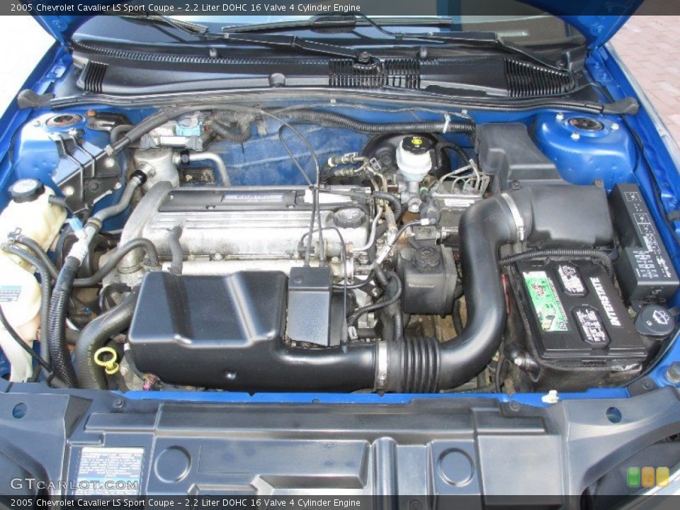 2.2 Liter DOHC 16 Valve 4 Cylinder Engine for the 2005 Chevrolet Cavalier #77945178
