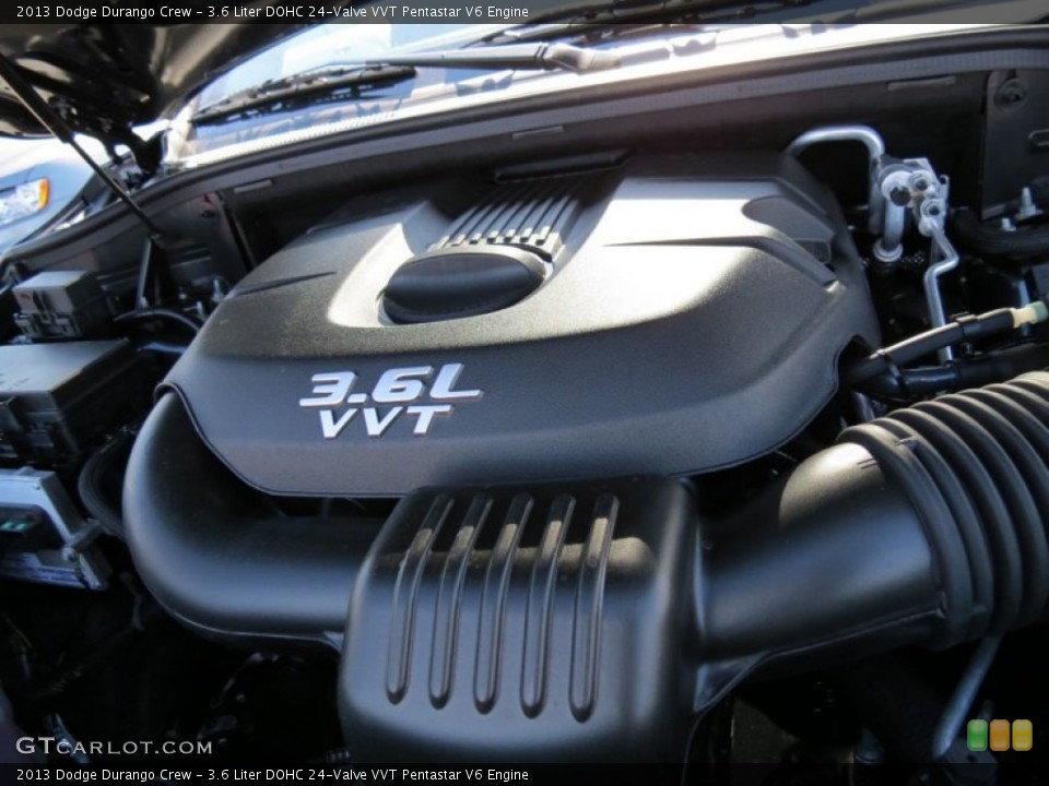 3.6 Liter DOHC 24-Valve VVT Pentastar V6 Engine for the 2013 Dodge Durango #77955374