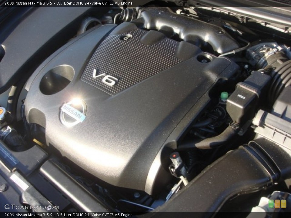 3.5 Liter DOHC 24-Valve CVTCS V6 Engine for the 2009 Nissan Maxima #77957511