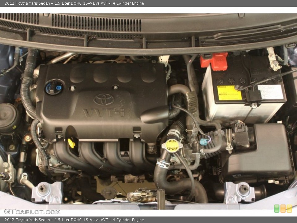 1.5 Liter DOHC 16-Valve VVT-i 4 Cylinder Engine for the 2012 Toyota Yaris #77958018