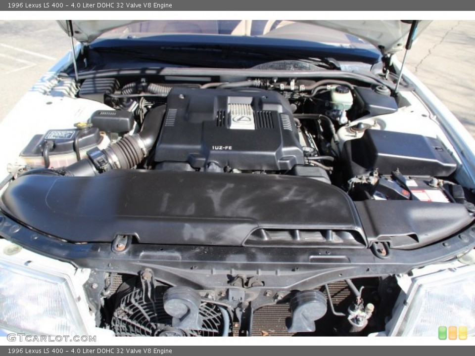 4.0 Liter DOHC 32 Valve V8 1996 Lexus LS Engine