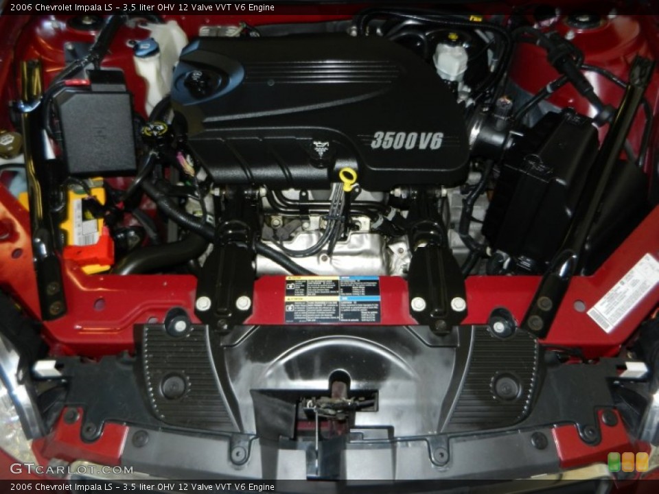 3.5 liter OHV 12 Valve VVT V6 Engine for the 2006 Chevrolet Impala #77968116