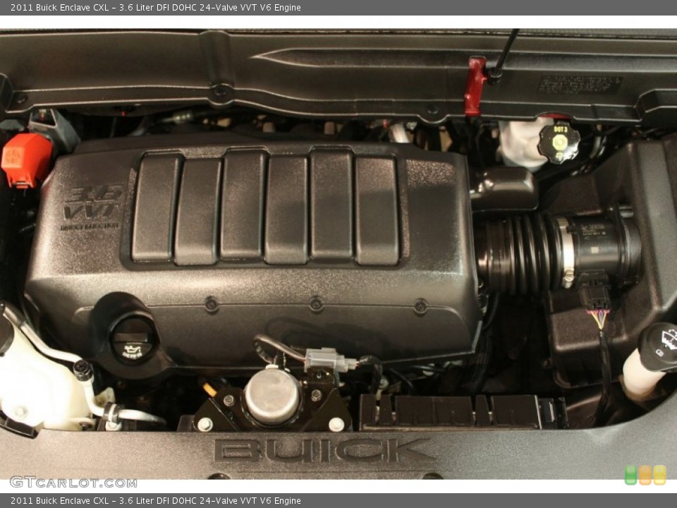 3.6 Liter DFI DOHC 24-Valve VVT V6 Engine for the 2011 Buick Enclave #77970142