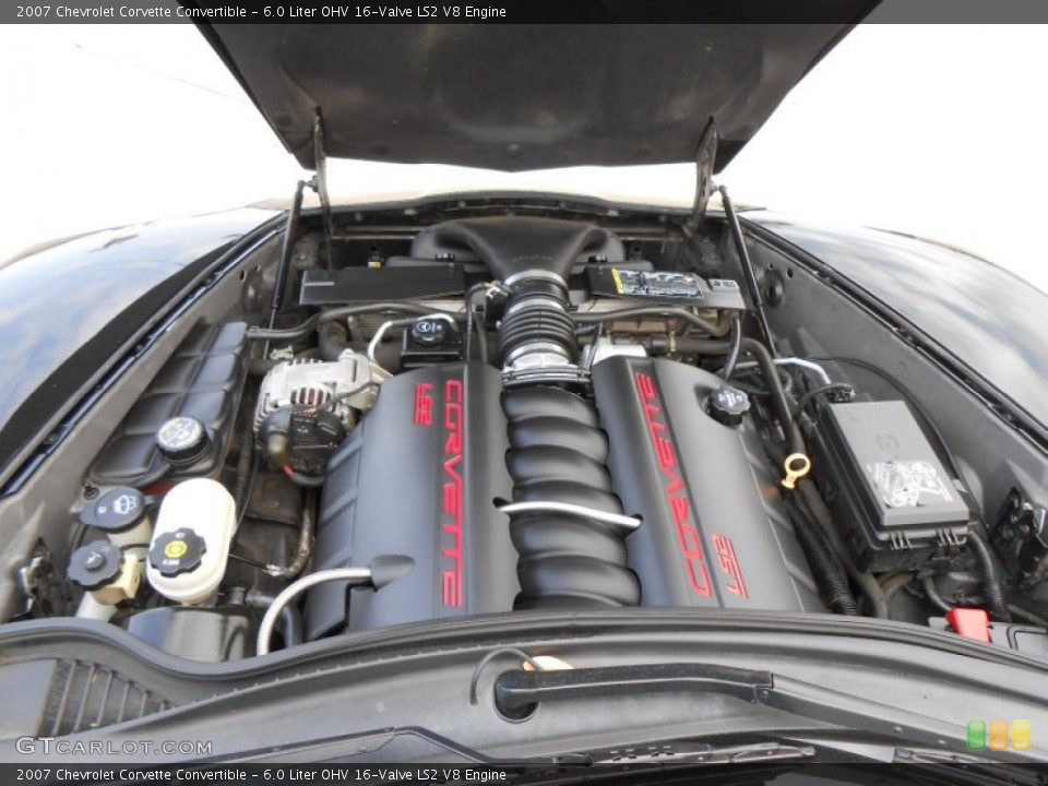 6.0 Liter OHV 16-Valve LS2 V8 Engine for the 2007 Chevrolet Corvette #77971715