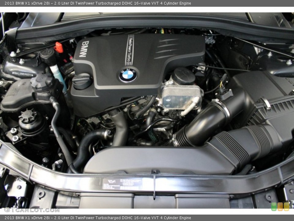 2.0 Liter DI TwinPower Turbocharged DOHC 16-Valve VVT 4 Cylinder Engine for the 2013 BMW X1 #77972375
