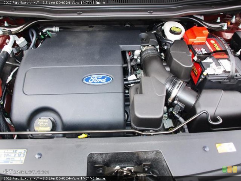 3.5 Liter DOHC 24-Valve TiVCT V6 Engine for the 2012 Ford Explorer #77987969