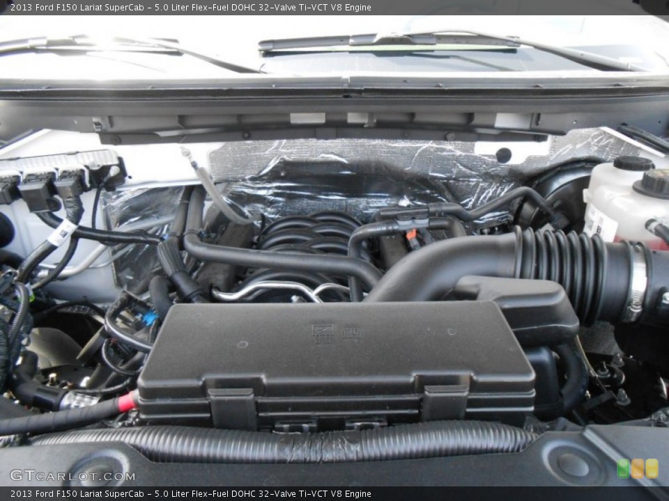 5.0 Liter Flex-Fuel DOHC 32-Valve Ti-VCT V8 Engine for the 2013 Ford F150 #77992743
