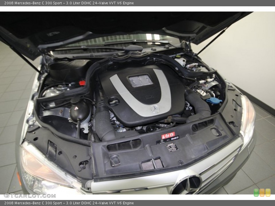 3.0 Liter DOHC 24-Valve VVT V6 Engine for the 2008 Mercedes-Benz C #77995519