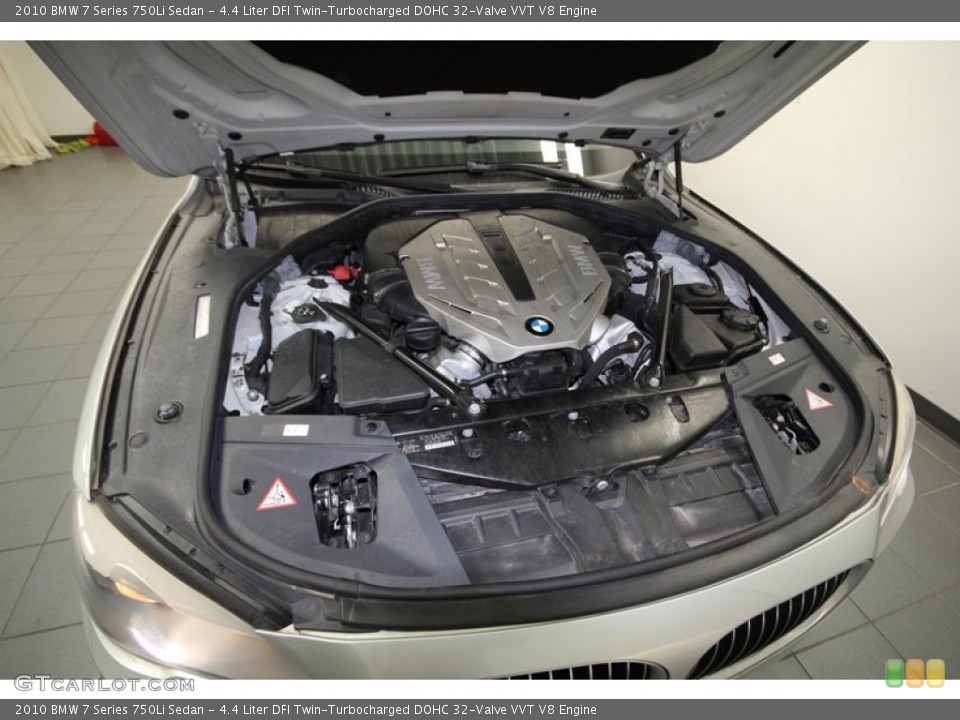4.4 Liter DFI Twin-Turbocharged DOHC 32-Valve VVT V8 Engine for the 2010 BMW 7 Series #78001838