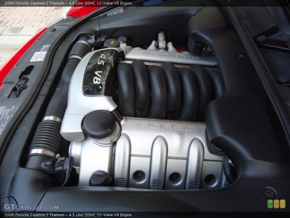 4.5 Liter DOHC 32-Valve V8 Engine for the 2006 Porsche Cayenne #78007545