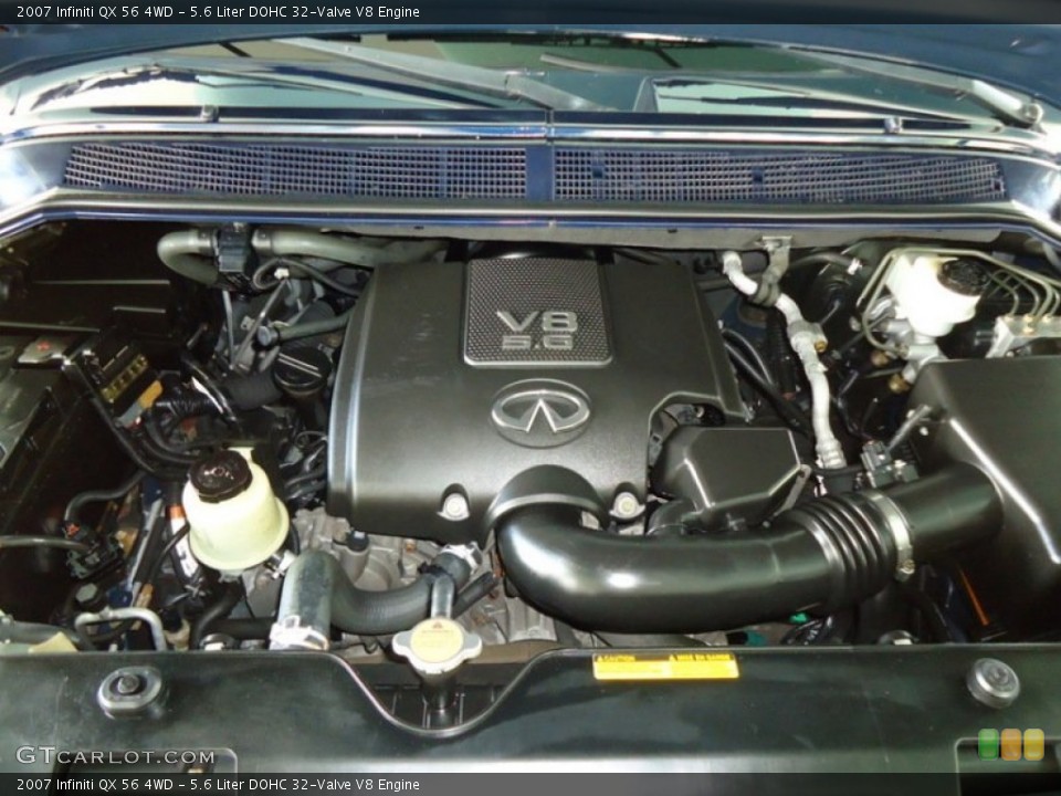 5.6 Liter DOHC 32-Valve V8 Engine for the 2007 Infiniti QX #78010625