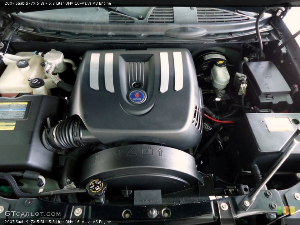 5.3 Liter OHV 16-Valve V8 Engine for the 2007 Saab 9-7X #78012530