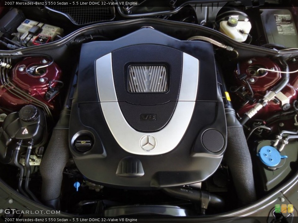 5.5 Liter DOHC 32-Valve V8 Engine for the 2007 Mercedes-Benz S #78020021