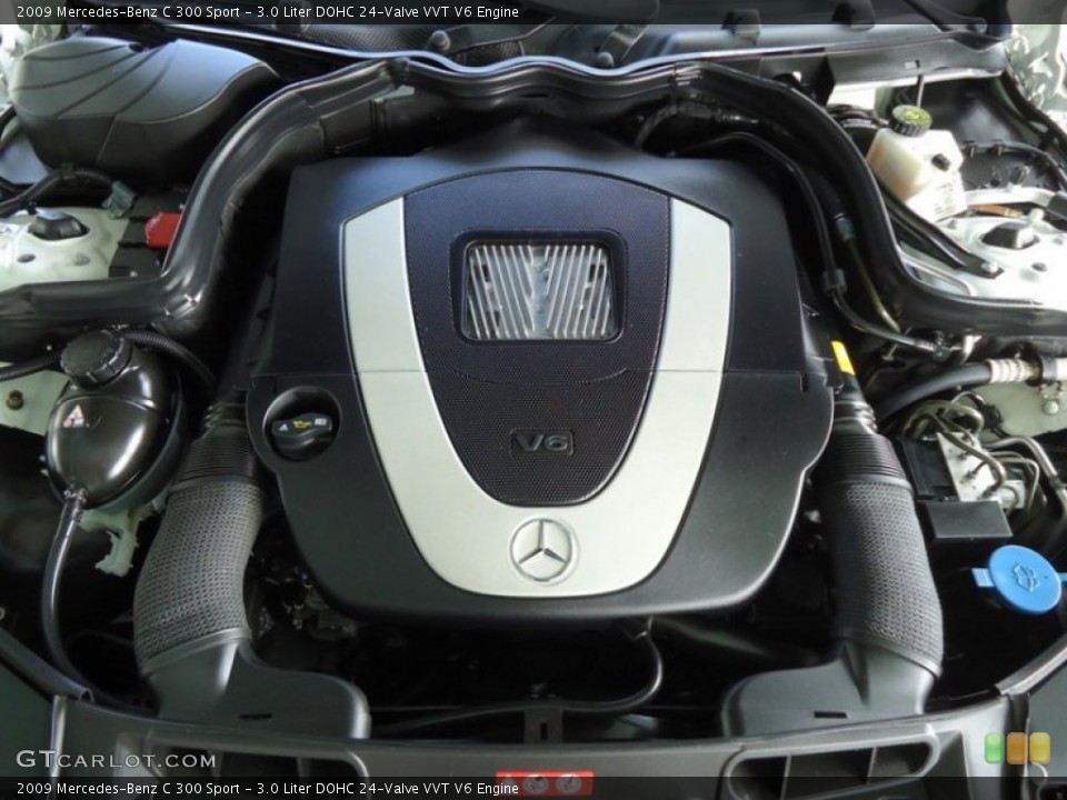 3.0 Liter DOHC 24-Valve VVT V6 Engine for the 2009 Mercedes-Benz C #78020324
