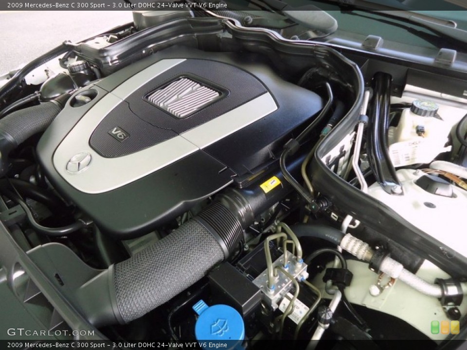 3.0 Liter DOHC 24-Valve VVT V6 Engine for the 2009 Mercedes-Benz C #78020471