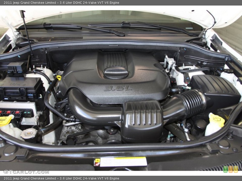 3.6 Liter DOHC 24-Valve VVT V6 Engine for the 2011 Jeep Grand Cherokee #78024818