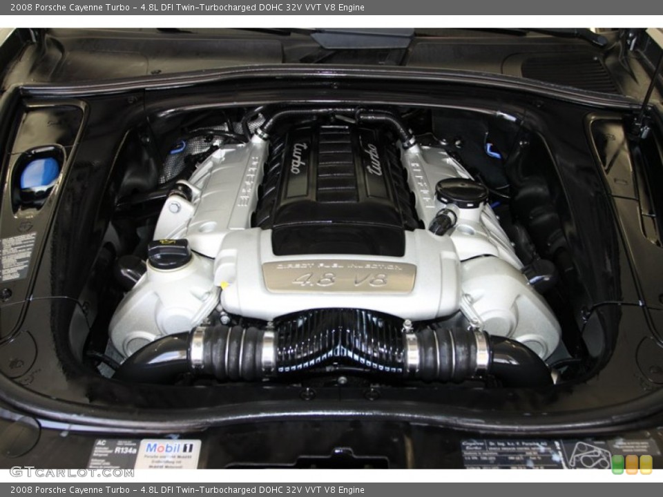 4.8L DFI Twin-Turbocharged DOHC 32V VVT V8 Engine for the 2008 Porsche Cayenne #78025918