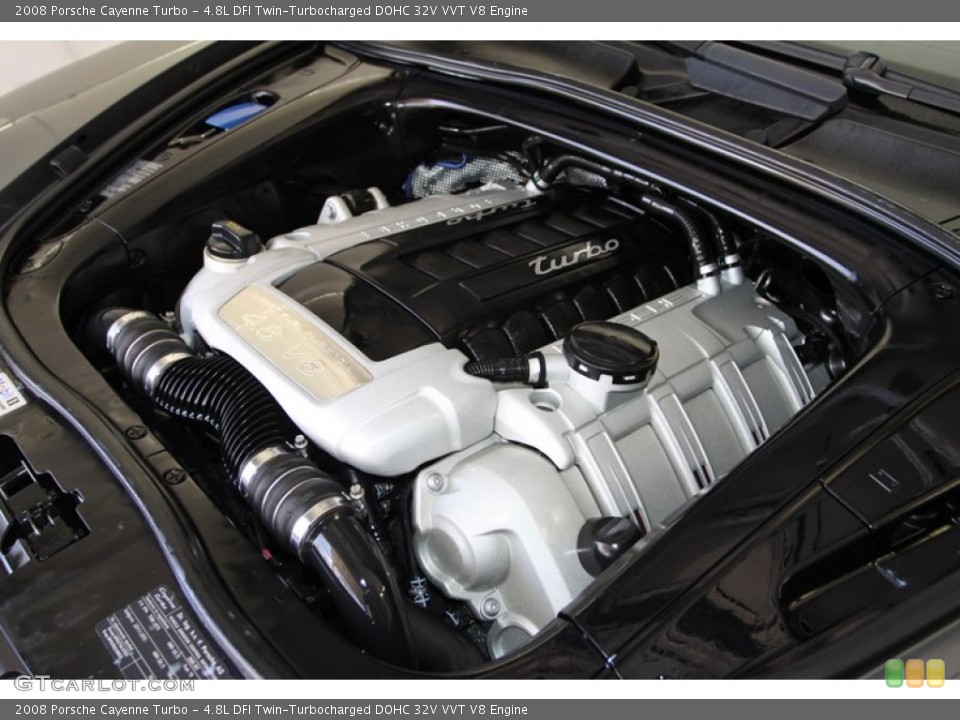 4.8L DFI Twin-Turbocharged DOHC 32V VVT V8 Engine for the 2008 Porsche Cayenne #78025944