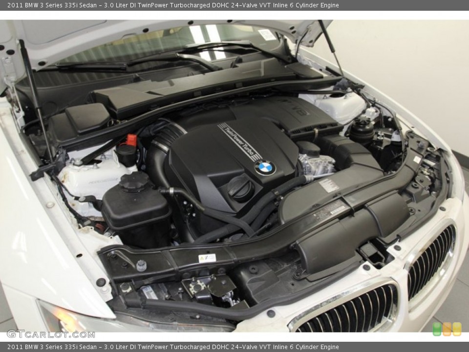 3.0 Liter DI TwinPower Turbocharged DOHC 24-Valve VVT Inline 6 Cylinder Engine for the 2011 BMW 3 Series #78027003