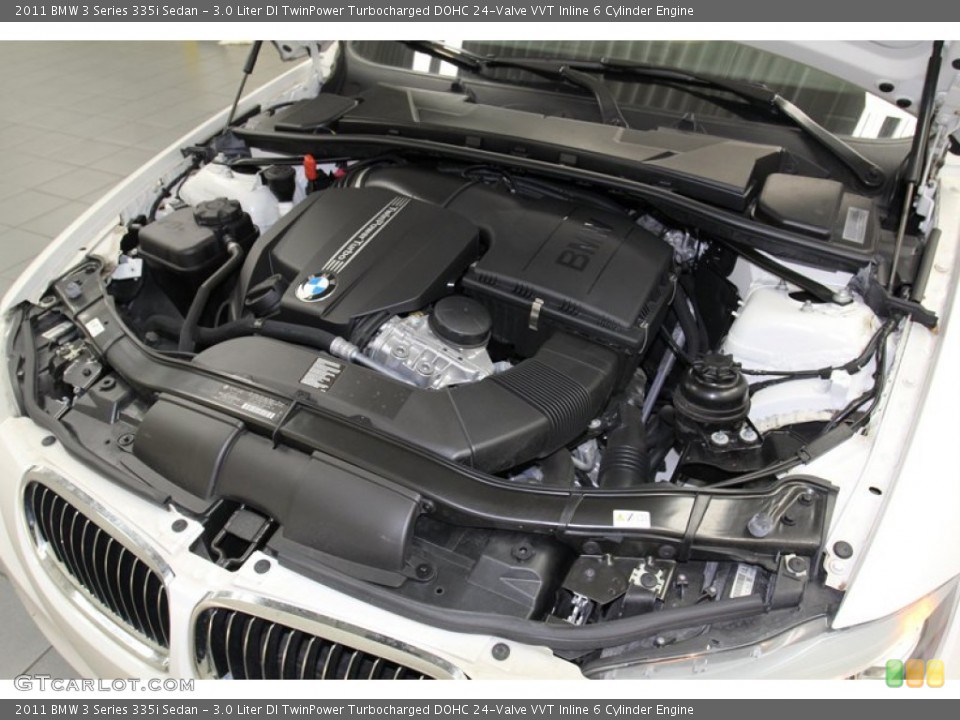 3.0 Liter DI TwinPower Turbocharged DOHC 24-Valve VVT Inline 6 Cylinder Engine for the 2011 BMW 3 Series #78027030