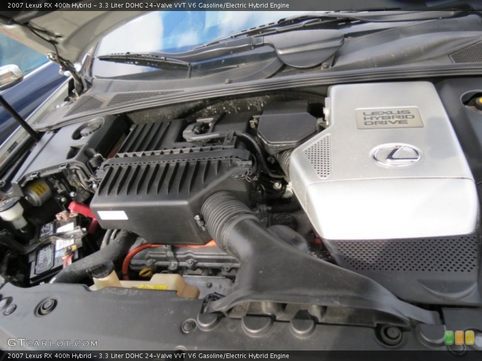 3.3 Liter DOHC 24-Valve VVT V6 Gasoline/Electric Hybrid Engine for the 2007 Lexus RX #78035548
