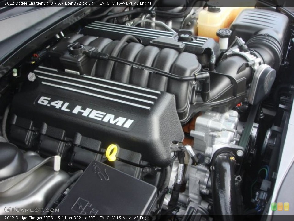 6.4 Liter 392 cid SRT HEMI OHV 16-Valve V8 Engine for the 2012 Dodge Charger #78039090