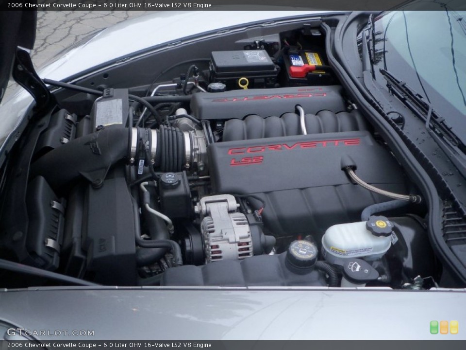 6.0 Liter OHV 16-Valve LS2 V8 Engine for the 2006 Chevrolet Corvette #78040431
