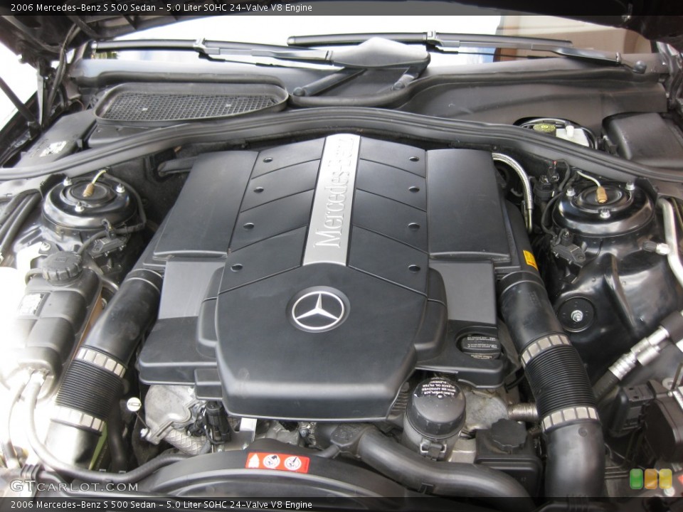 5.0 Liter SOHC 24-Valve V8 Engine for the 2006 Mercedes-Benz S #78056377