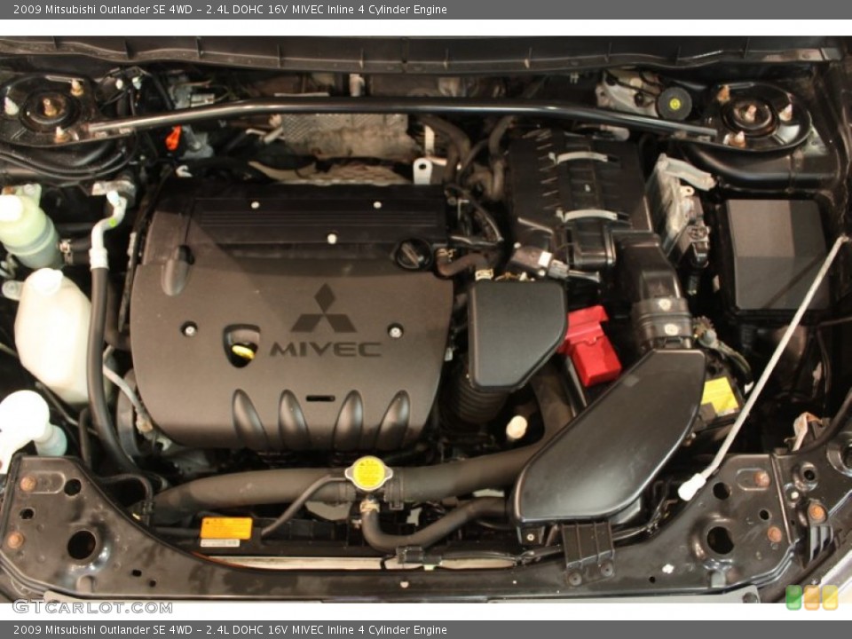2.4L DOHC 16V MIVEC Inline 4 Cylinder Engine for the 2009 Mitsubishi Outlander #78056622