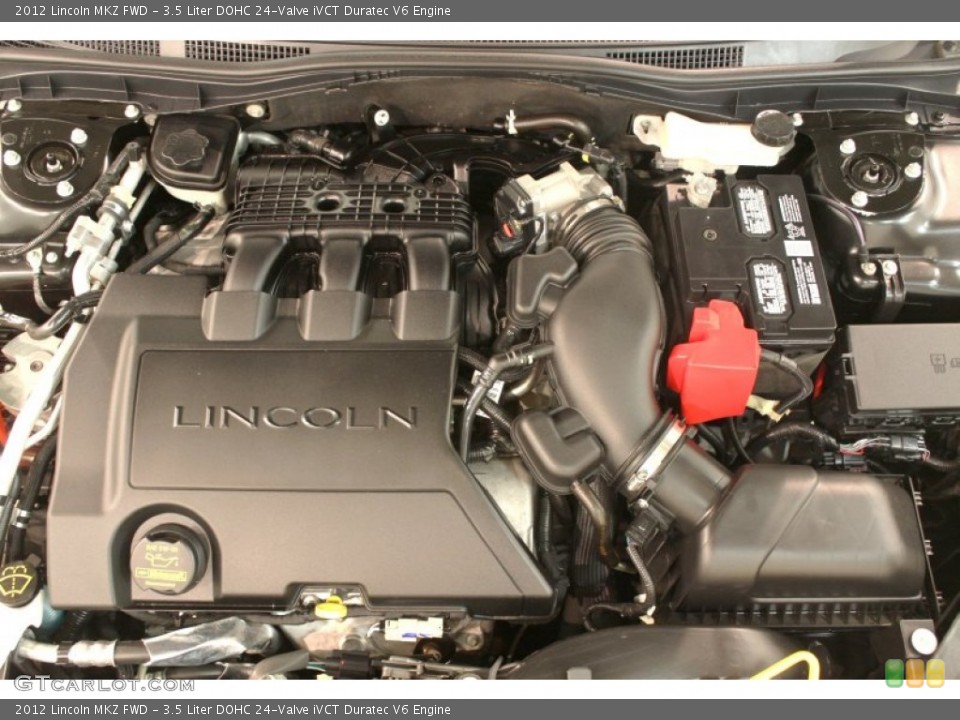 3.5 Liter DOHC 24-Valve iVCT Duratec V6 Engine for the 2012 Lincoln MKZ #78060274