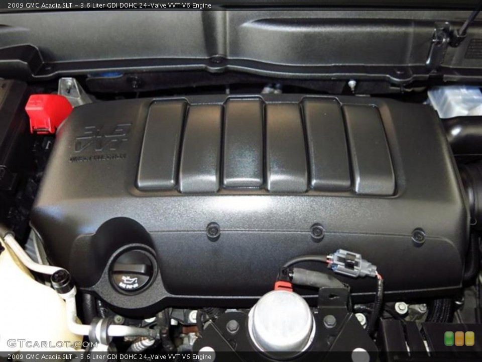 3.6 Liter GDI DOHC 24-Valve VVT V6 Engine for the 2009 GMC Acadia #78061872