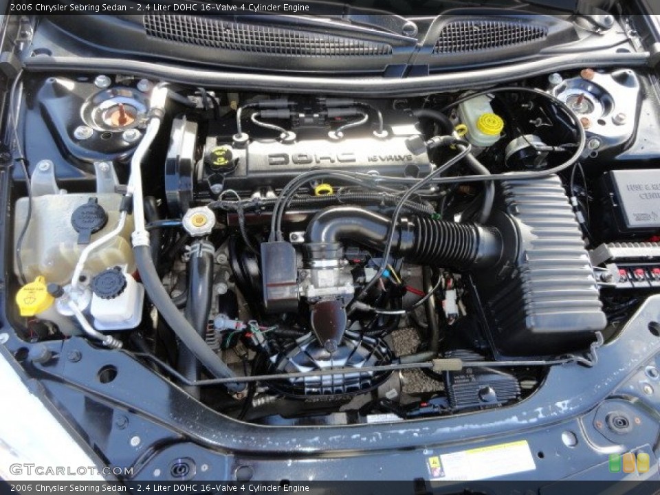 2.4 Liter DOHC 16-Valve 4 Cylinder Engine for the 2006 Chrysler Sebring #78063897