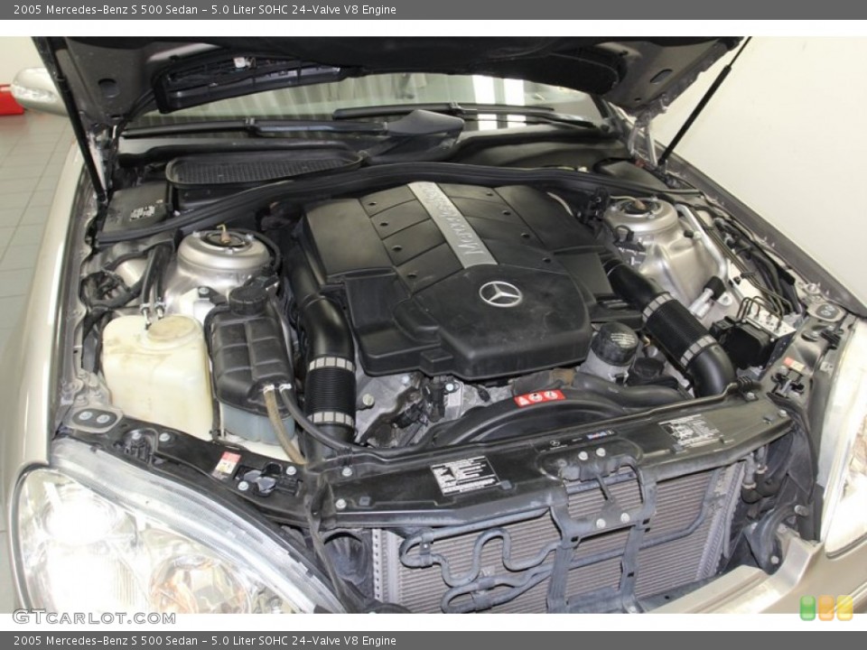 5.0 Liter SOHC 24-Valve V8 Engine for the 2005 Mercedes-Benz S #78067245