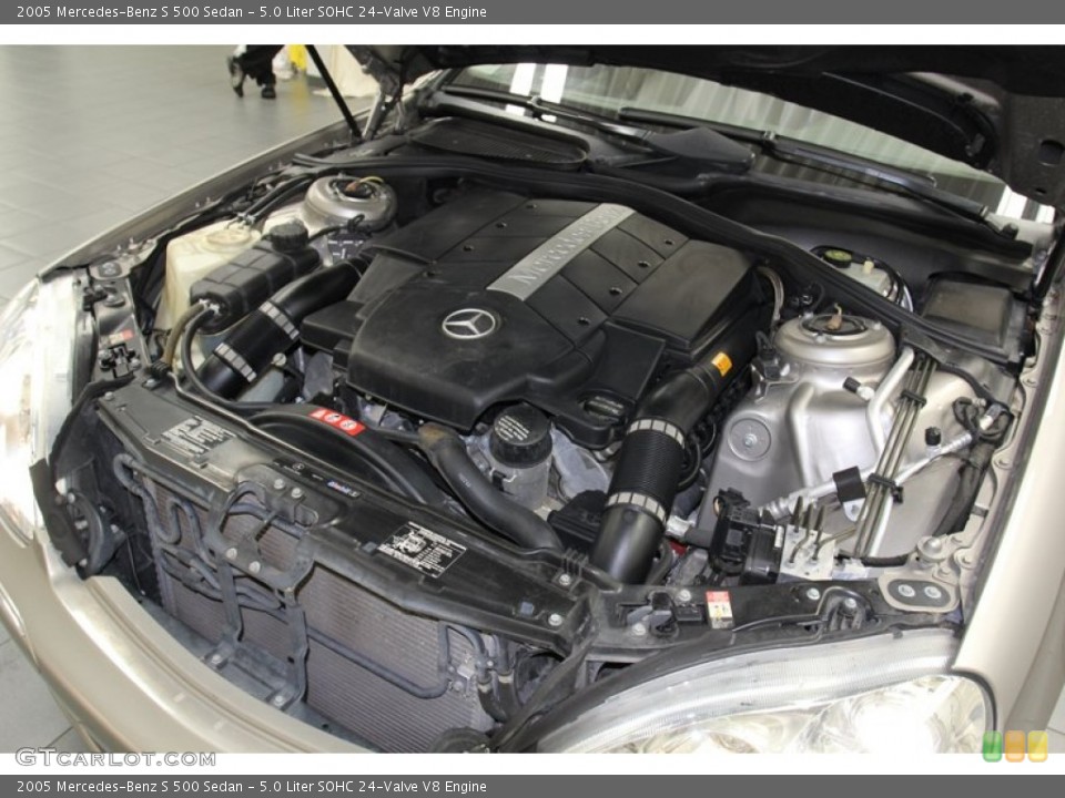 5.0 Liter SOHC 24-Valve V8 Engine for the 2005 Mercedes-Benz S #78067254