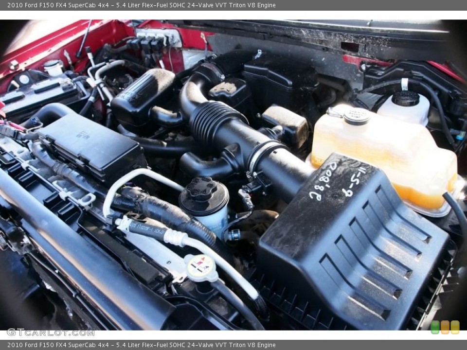 5.4 Liter Flex-Fuel SOHC 24-Valve VVT Triton V8 Engine for the 2010 Ford F150 #78067518