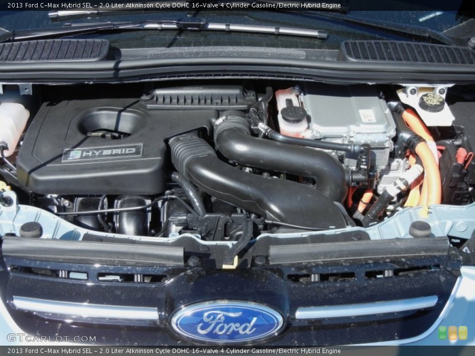 2.0 Liter Atkninson Cycle DOHC 16-Valve 4 Cylinder Gasoline/Electric Hybrid Engine for the 2013 Ford C-Max #78073734