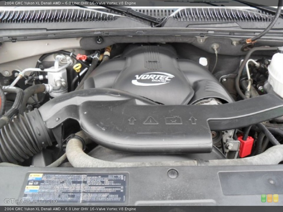 6.0 Liter OHV 16-Valve Vortec V8 Engine for the 2004 GMC Yukon #78089913