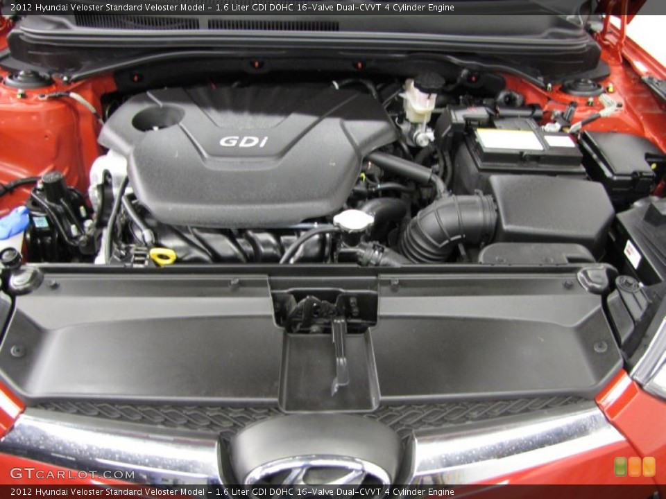1.6 Liter GDI DOHC 16-Valve Dual-CVVT 4 Cylinder Engine for the 2012 Hyundai Veloster #78091088