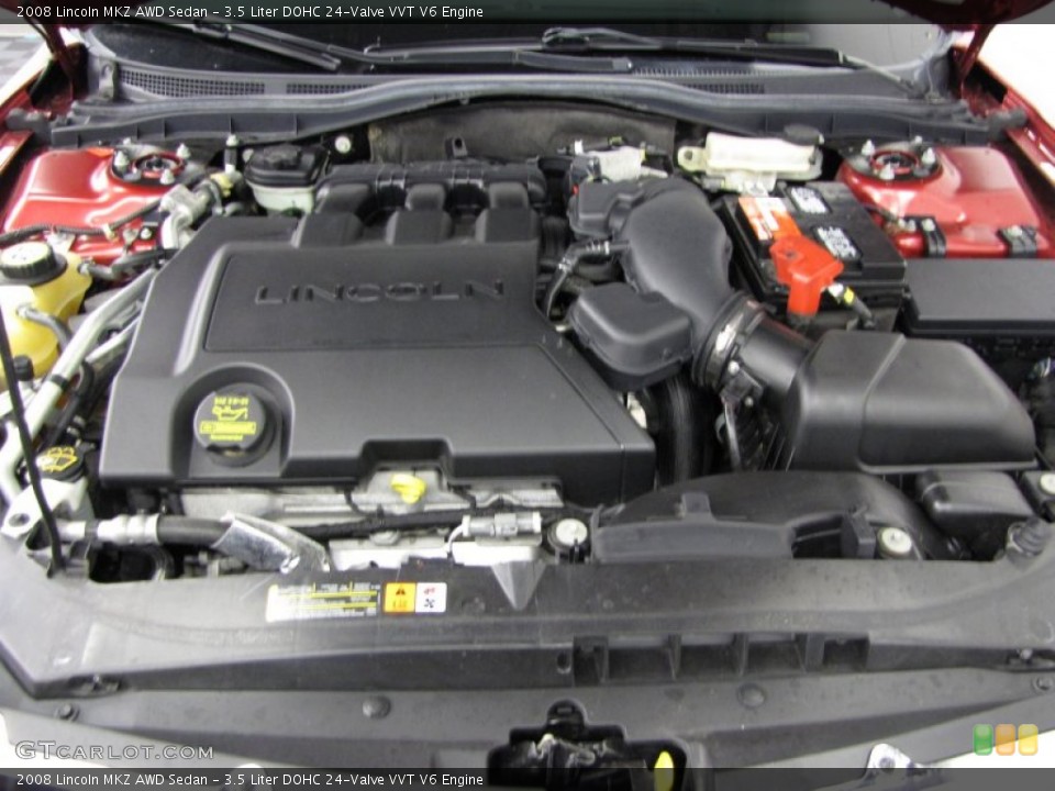 3.5 Liter DOHC 24-Valve VVT V6 Engine for the 2008 Lincoln MKZ #78091997