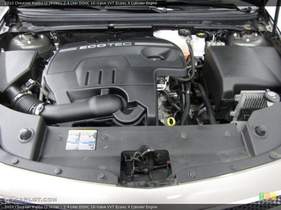2.4 Liter DOHC 16-Valve VVT Ecotec 4 Cylinder Engine for the 2010 Chevrolet Malibu #78093205