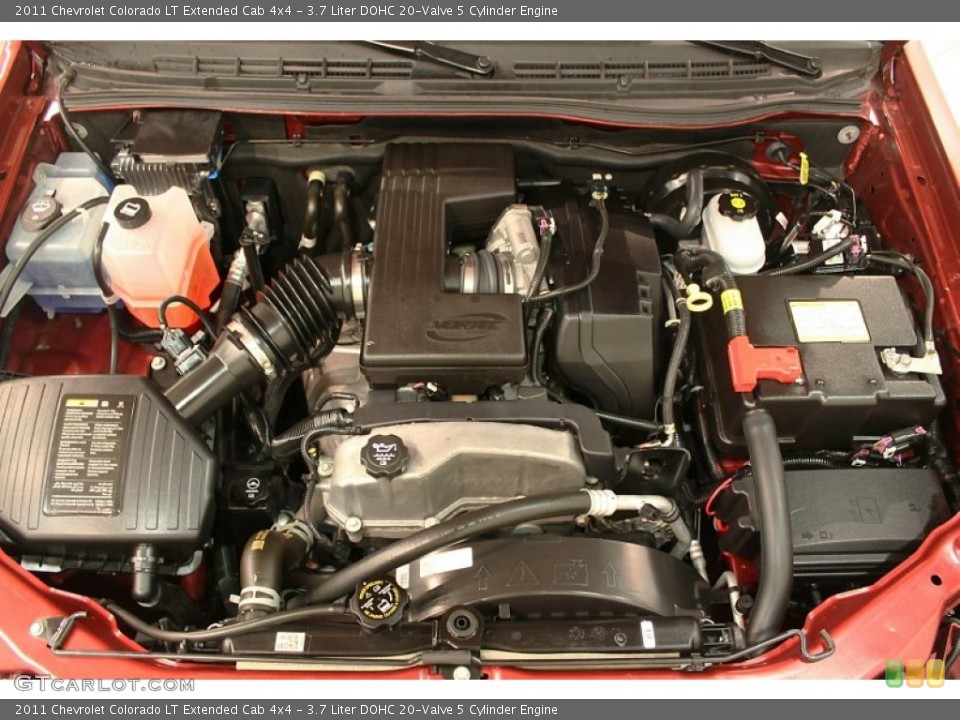 3.7 Liter DOHC 20-Valve 5 Cylinder Engine for the 2011 Chevrolet Colorado #78094033